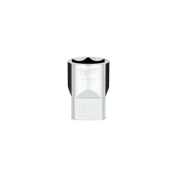 1/2 in. Drive 21MM Metric 6-Point Socket with FOUR FLAT™ Sides