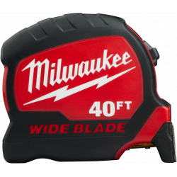 Wide Blade Tape Measure - 40'