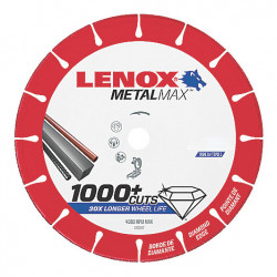 14" MetalMax Cutoff Wheel - 1" Arbor