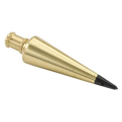 16oz. Brass Plumb Bob