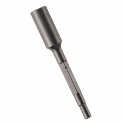 5/8 In. and 3/4 In. Ground Rod Driver Tool Round Hex/Spline Hammer Steel