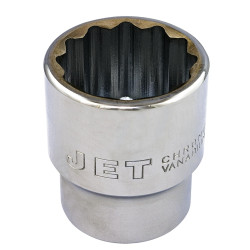 3/4" DR x 1-1/2" Regular Chrome Socket - 12 Point - *JET