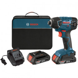 18V Lithium-Ion 1/4" Hex Impact Driver (Kit)