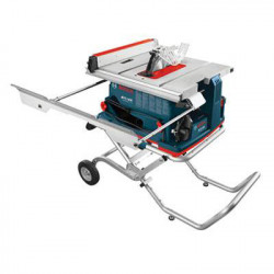 REAXX, 10" Table Saw With Gravity-Rise Wheeled Stand