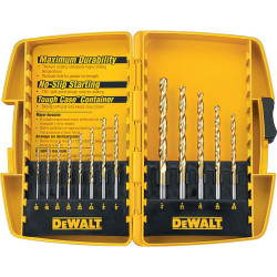 13 Pc. Titannium Drill Bit Set