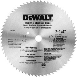 7 1/4" 68T Non-ferrous Saw Blade