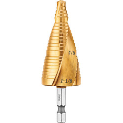 7/8", 1-1/8" IMPACT READY(R) Step Drill Bit