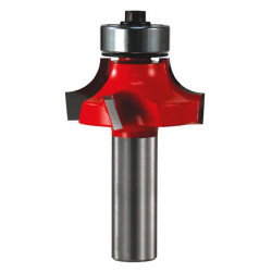 3/8" Radius x 5/8" Rounding Over Router Bit (Quadra-Cut) w/Bearing - 1/2" Shank