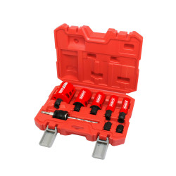 9 pc General Purpose Bi-Metal Hole Saw Set