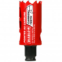 1-3/8 in. (35mm) Carbide-Tipped Wood & Metal Holesaw