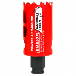 1-1/2 in. (38mm) Carbide-Tipped Wood & Metal Holesaw