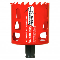 2-1/2 in. (64mm) Carbide-Tipped Wood & Metal Holesaw