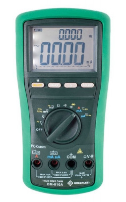 10,000-Count Digital Multimeter, 1000V, 10A (DM-810A)