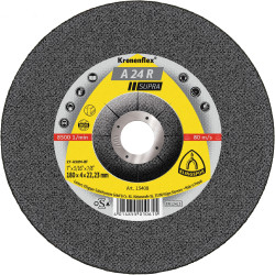 A 24 R grinding discs, 6 x 1/4 x 7/8 Inch depressed centre