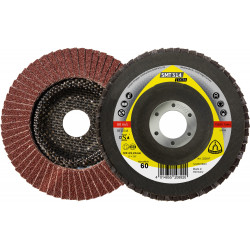 SMT 314 abrasive mop discs, 5 x 7/8 Inch grain 60 convex