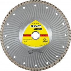 DT 900 UT diamond cutting blades, 4-1/2 x 3/32 x 7/8 Inch 3/32 x 3/8 Inch, closed rim turbo