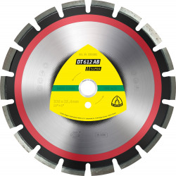 DT 612 AB diamond cutting blades, 14 x 1/8 x 1 Inch 21 segments 1-1/2 x 1/8 x 3/8 Inch, wide gullet