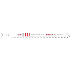 4" 6TPI U-Shank Multi-Material Bi-Metal Jig Saw Blades 5PK