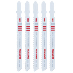 4' 8TPI T-Shank Metal Cutting Bi-Metal Jig Saw Blades 5PK