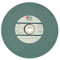 6 X 3/4 X 1 GC100 Medium/FINE Bench Grinding Wheel