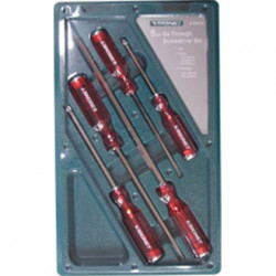 SET 5PC SCREWDRIVER THRU