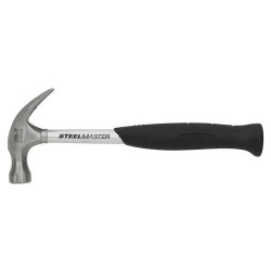 16oz Steel Handle Curved Claw SteelMaster Hammer